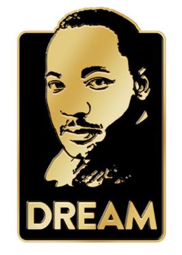 Martin Luther King Jr - lapel pin II