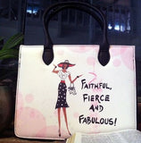 Faithful Fierce and Fabulous - bible bag