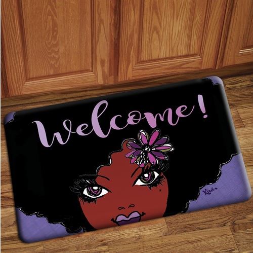 Welcome - floor mat