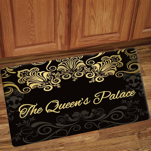 The Queens Palace - floor mat - black