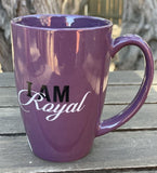 I Am Royal - latte mug