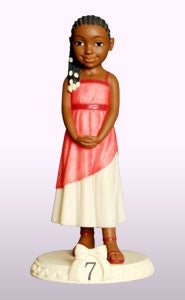 Birthday Girl - age 7 - figurine