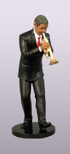 Ebony Vibrations - Trumpeter - figurine