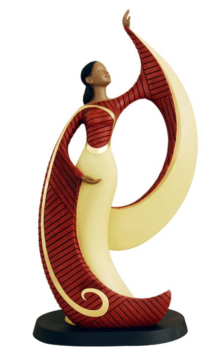 Woman Dancer-A - figurine