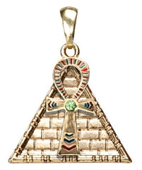 Ankh Pyramid Pendant
