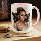 Strength and Beauty - 15oz mug
