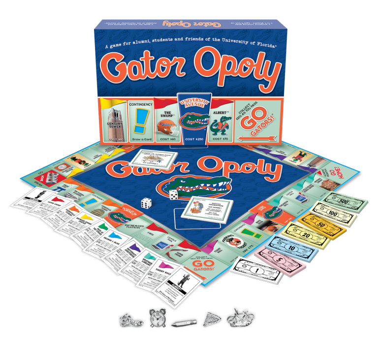 Gator-opoly - boardgame