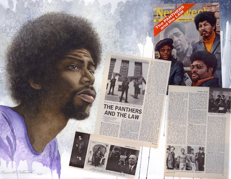 Panthers - 30x22 - limited edition giclee - Kenneth Gatewood