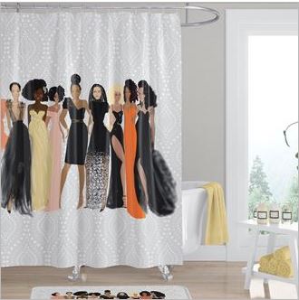 Sister Friends - shower curtain