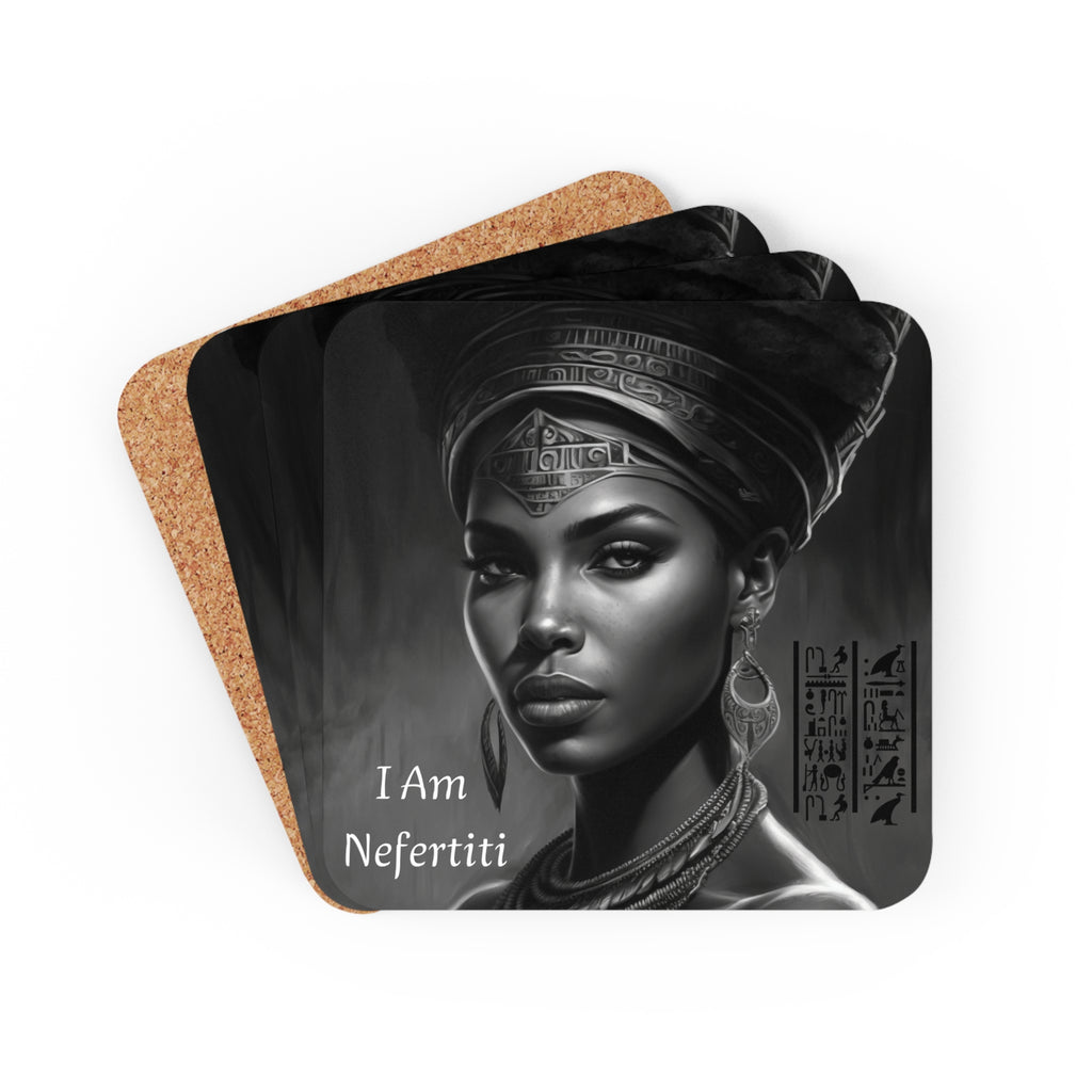 I Am Nefertiti - coaster set