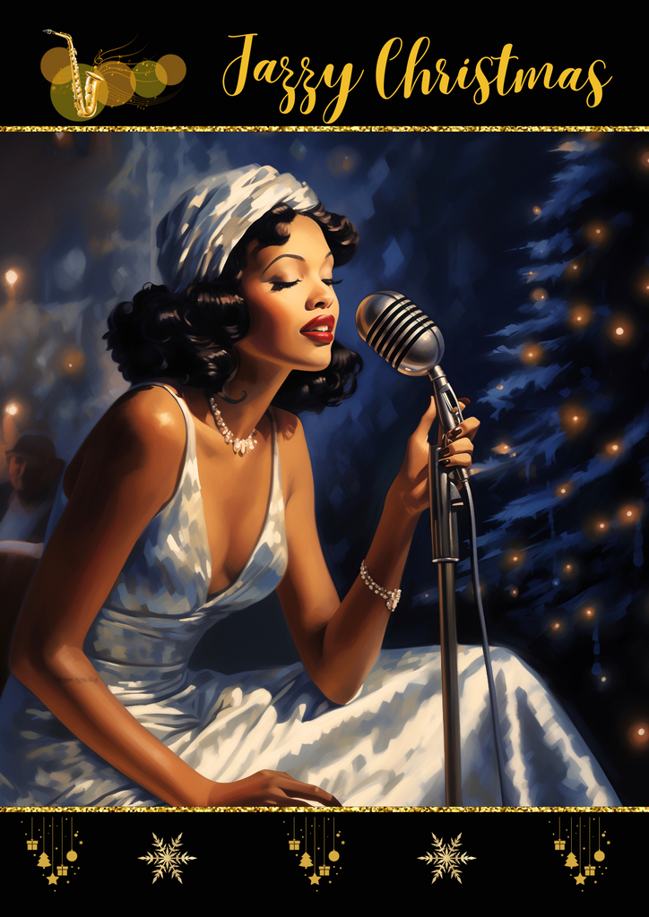 Jazzy Christmas - Christmas Cards