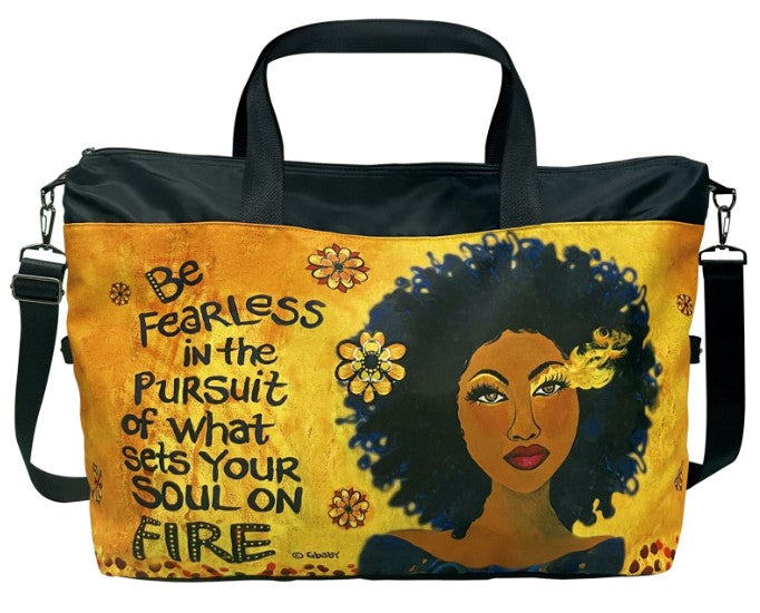 Sets Your Soul On Fire - travel-beach bag