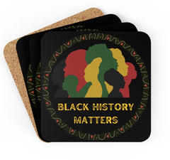Black History Matters - coaster set
