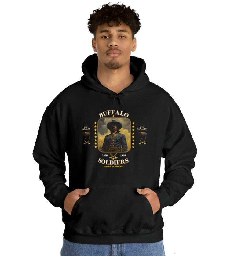 Buffalo Soldiers Heroes - hoodie