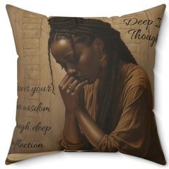 Deep In Thought - pillow