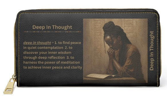 Deep In Thought - wallet