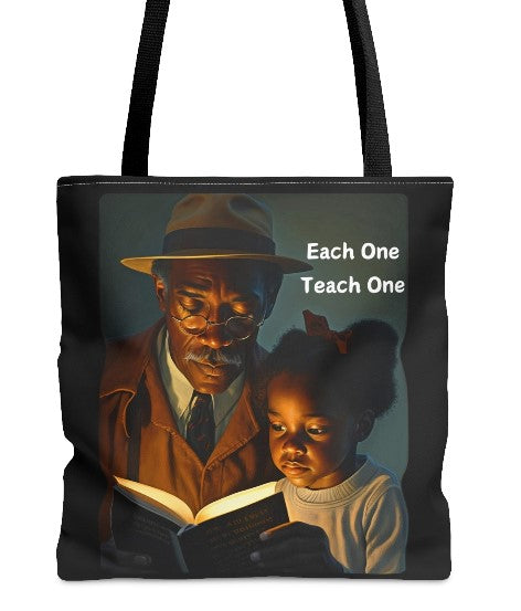 Each One Teach One - tote bag