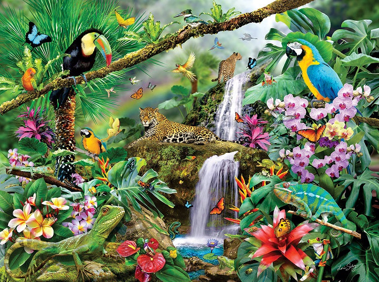 Tropical Holiday 1000 piece - jigsaw puzzle