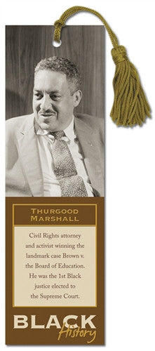 Black History bookmark - Thurgood Marshall