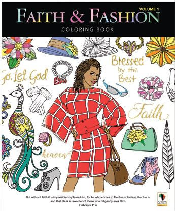 Coloring Book - Faith and Fashion Vol 1