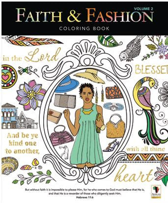 Coloring Book - Faith and Fashion Vol 2