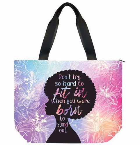 Born To Stand Out - canvas handbag