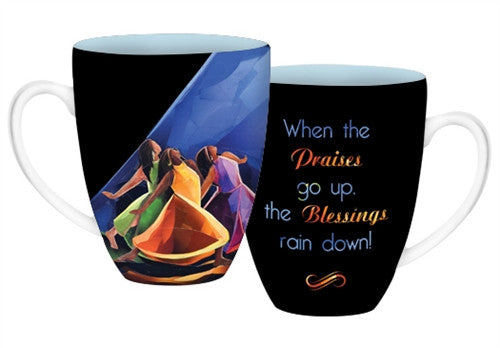 When Praises Go Up - decorative mug - AAE-CHMUG-14