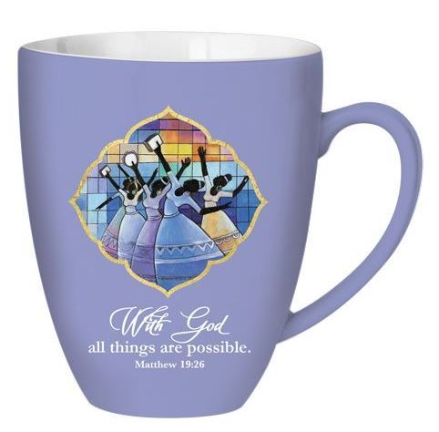 With God All Things Are Possible - decorative mug - CHMUG-30