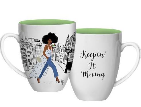 Keepin It Moving - decorative mug - AAE-CHMUG-36