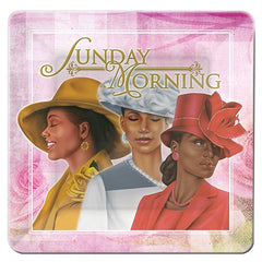 Sunday Morning - glass plate