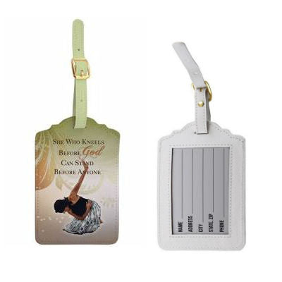 She Who Kneels - luggage tags (set of 2)