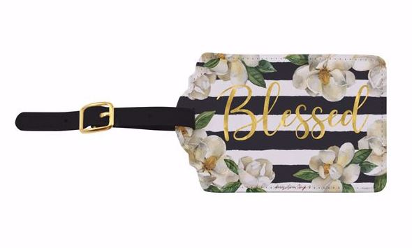 Blessed Magnolia - luggage tags (set of 2)
