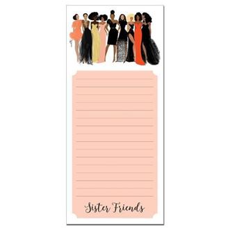 Magnetic Notepad - Sister Friends