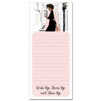 Magnetic Notepad - Wake Up Dress Up