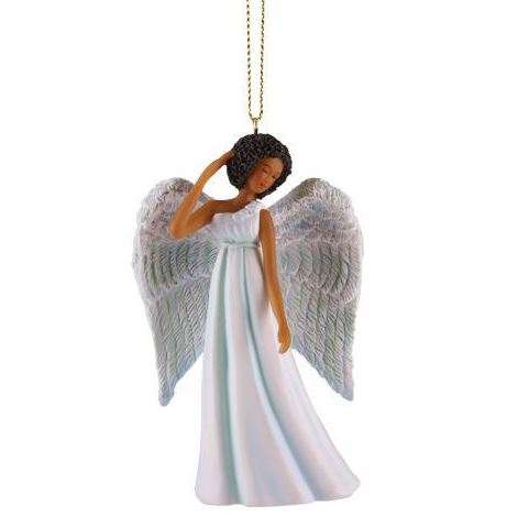 Blue Angel - Christmas ornament
