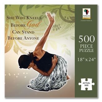 She Who Kneels - 500 piece jigsaw puzzle