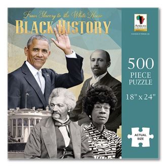 From Slavery to the White House -  jigsaw puzzle - PUZ-17