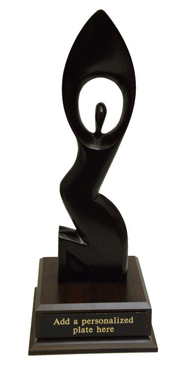 Kneeling Angel - recognition award trophy