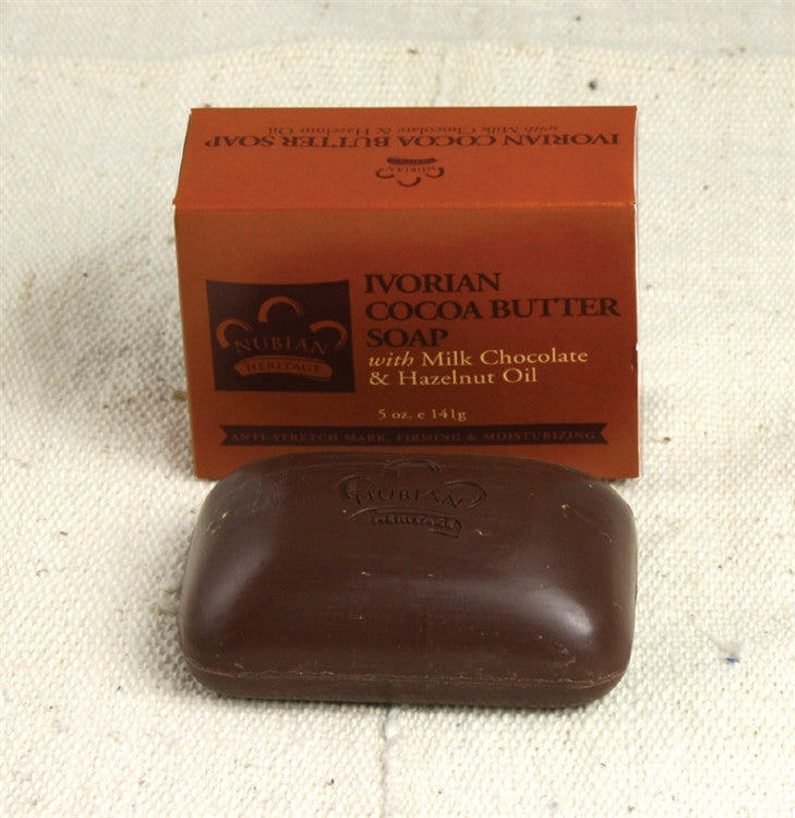 Cocoa Butter Soap - with chocolate and hazelnut