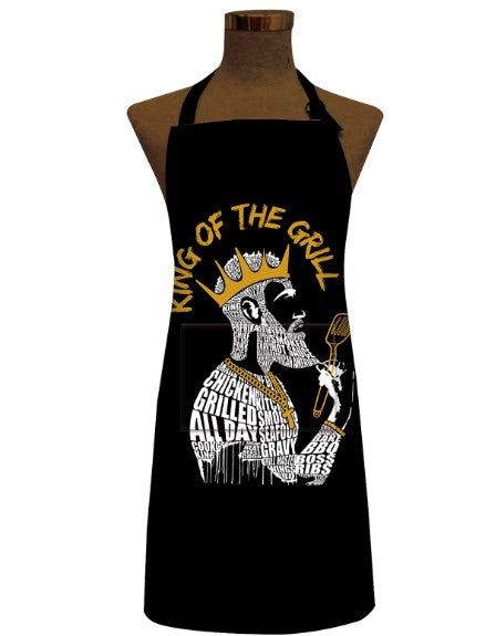 King of The Grill - kitchen apron