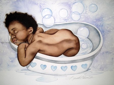 Bathtub Dreams - 23x16 - print - Kenneth Gatewood