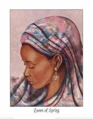 Queen of Spring - 20x16 - print - Marcella Hayes Muhammad