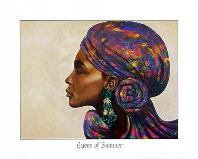 Queen of Summer - 16x20 - print - Marcella Hayes Muhammad