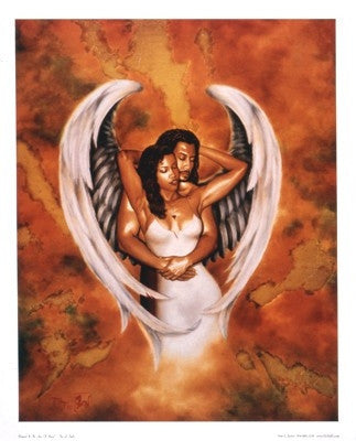 Wrapped In The Arms of Heaven - 22x18 - print - Toni Taylor