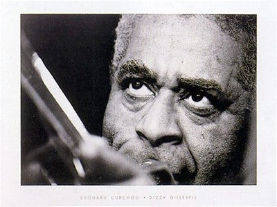 Dizzy Gillespie 24x31 photo poster - Edouard Curchod