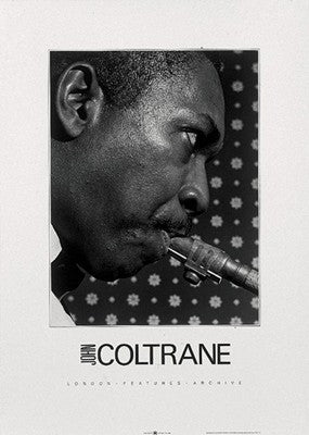 John Coltrane close up - 27x19 photo poster
