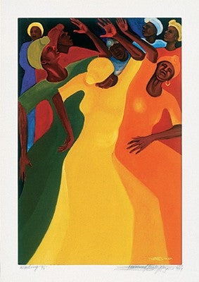 Wailing - 24x17 - limited edition print - Bernard Hoyes