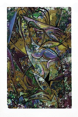 Nude with Drapery II - 43x29 limited edition print - Anthony Armstrong