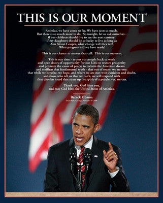 Barack Obama This is Our Moment - 20x16 - print - MPP50254 - Anon