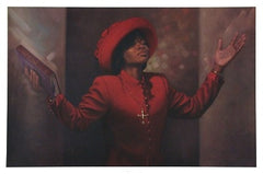 Blessed and Highly Favored - 36x24 print - Henry Lee Battle